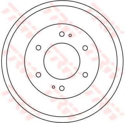 DB4291 TRW Тормозной барабан