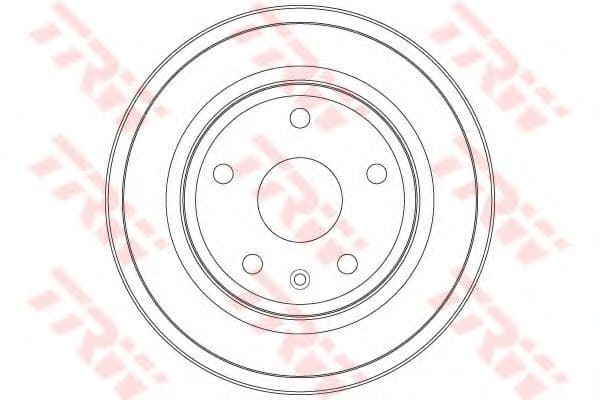 DB4426 TRW Тормозной барабан для Opel Zafira