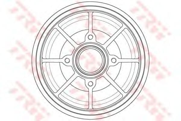 DB4546MR TRW Гальмівний барабан