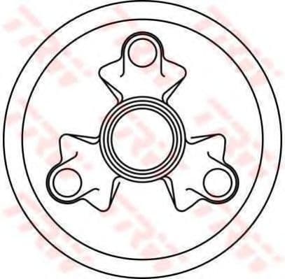 DB5000 TRW Гальмівний барабан