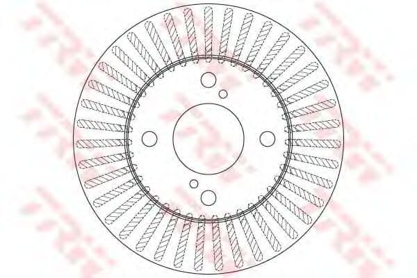 DF6227 TRW Гальмівний диск