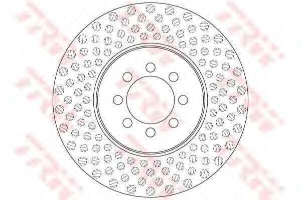 DF6250S TRW Тормозной диск