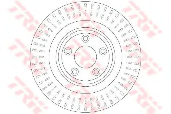DF6295 TRW Гальмівний диск