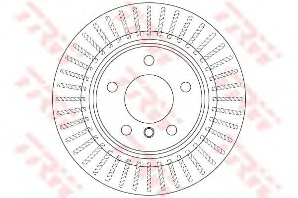DF6313 TRW Гальмівний диск для BMW 1 Series