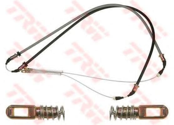 GCH1242 TRW Трос ручного гальма для Opel Kadett