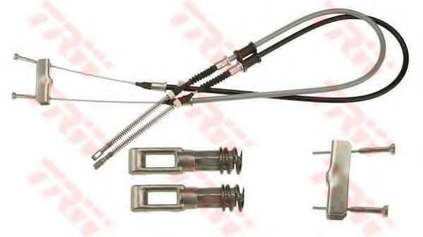 GCH1251 TRW Трос ручного тормоза для Opel Kadett