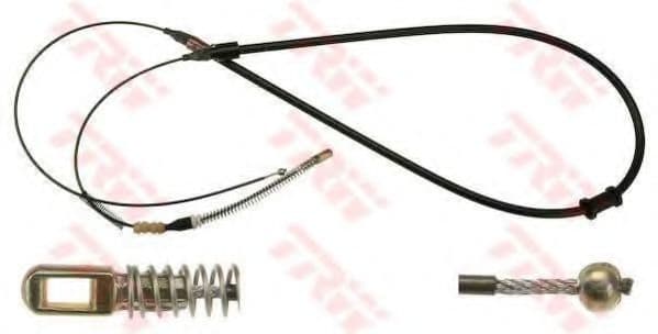 GCH2100 TRW Трос ручного гальма для Opel Vectra