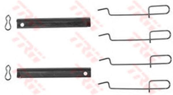 PFK210 TRW Компоненти дискових гальмівних колодок