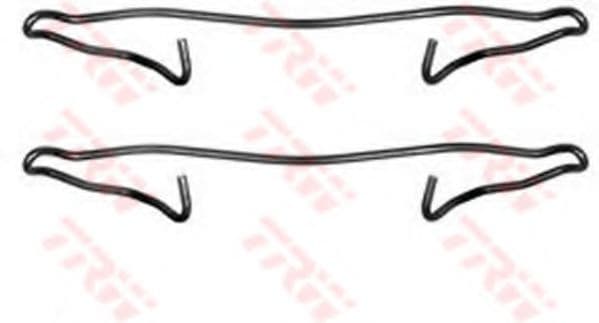 PFK215 TRW Компоненти дискових гальмівних колодок