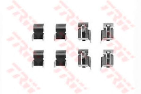 PFK218 TRW Компоненти дискових гальмівних колодок для Daihatsu Rocky