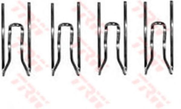 PFK318 TRW Компоненти дискових гальмівних колодок для Mercedes 100