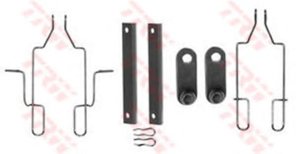 PFK356 TRW Комплектующие дисковых тормозных колодок