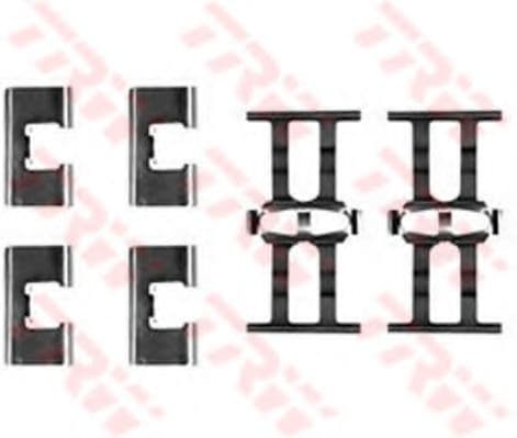 PFK370 TRW Компоненти дискових гальмівних колодок