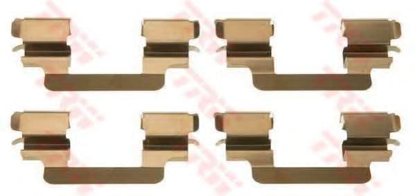 PFK425 TRW Компоненти дискових гальмівних колодок