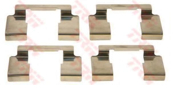 PFK430 TRW Комплектующие дисковых тормозных колодок