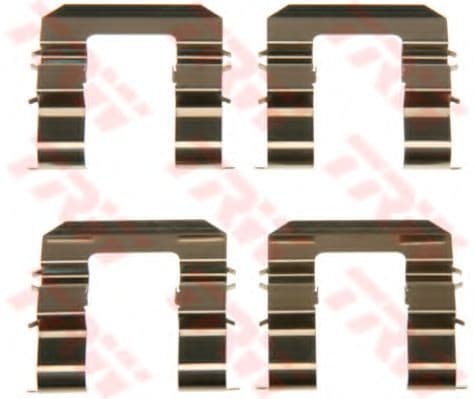 PFK577 TRW Компоненти дискових гальмівних колодок