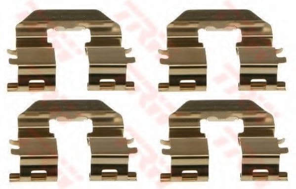 PFK617 TRW Комплектующие дисковых тормозных колодок