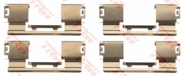 PFK650 TRW Комплектующие дисковых тормозных колодок