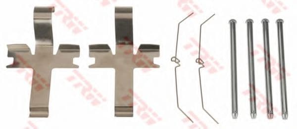 PFK655 TRW Комплектующие дисковых тормозных колодок