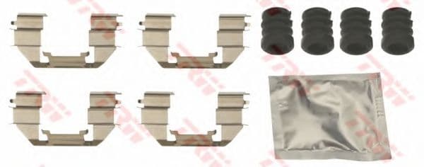 PFK712 TRW Компоненти дискових гальмівних колодок