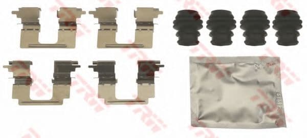 PFK716 TRW Комплектующие дисковых тормозных колодок