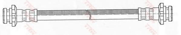 PHA168 TRW Тормозной шланг