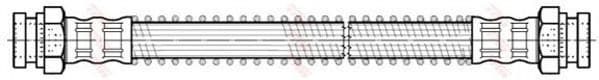 PHA226 TRW Тормозной шланг