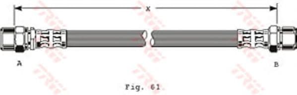 PHA228 TRW Гальмівний шланг