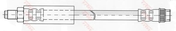 PHB403 TRW Тормозной шланг