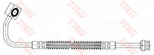 PHD452 TRW Тормозной шланг