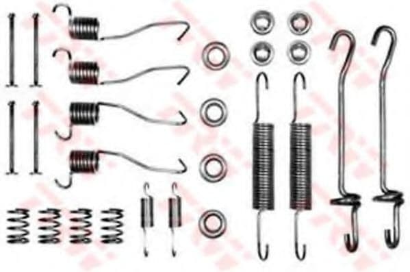 SFK126 TRW Монтажний комплект барабанних гальмівних колодок для Ford Econovan