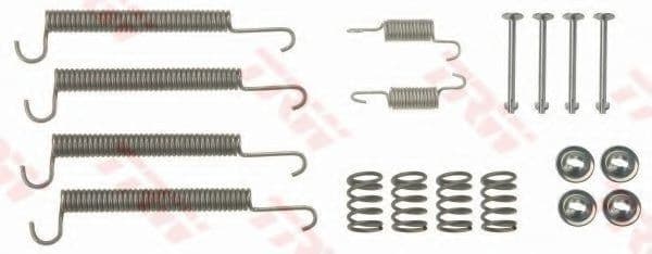 SFK191 TRW Монтажный комплект барабанных тормозных колодок