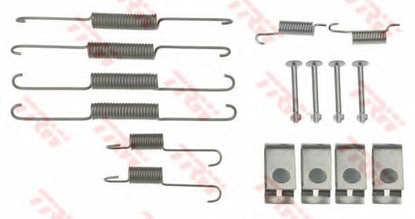 SFK192 TRW Монтажний комплект барабанних гальмівних колодок для Mazda 323