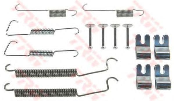 SFK340 TRW Монтажний комплект барабанних гальмівних колодок для Citroen C3