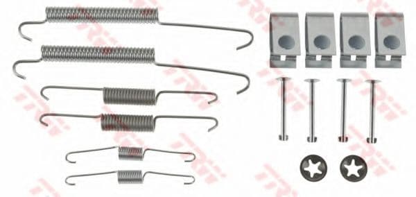 SFK377 TRW Монтажний комплект барабанних гальмівних колодок для Suzuki Grand Vitara