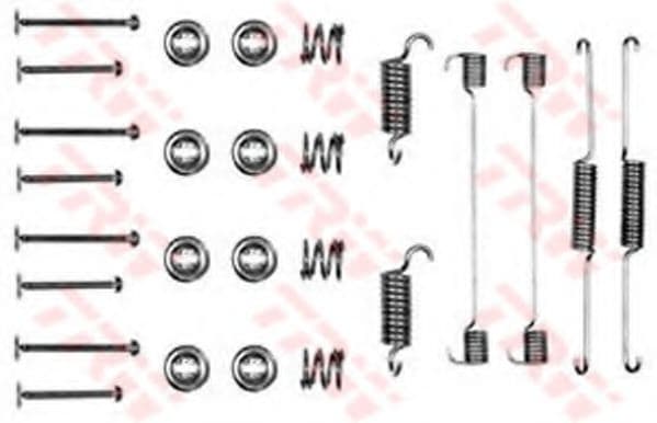 SFK9 TRW Монтажний комплект барабанних гальмівних колодок