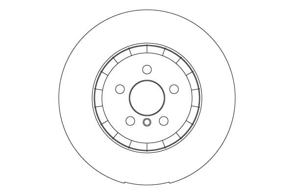 df6636s TRW Гальмівний диск