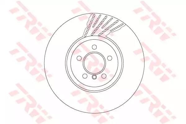 DF6613S TRW Тормозной диск