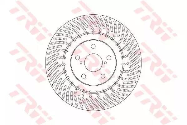 DF6692S TRW Гальмівний диск