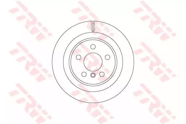 DF6755 TRW Тормозной диск