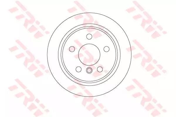 DF6795 TRW Гальмівний диск для MINI Cooper