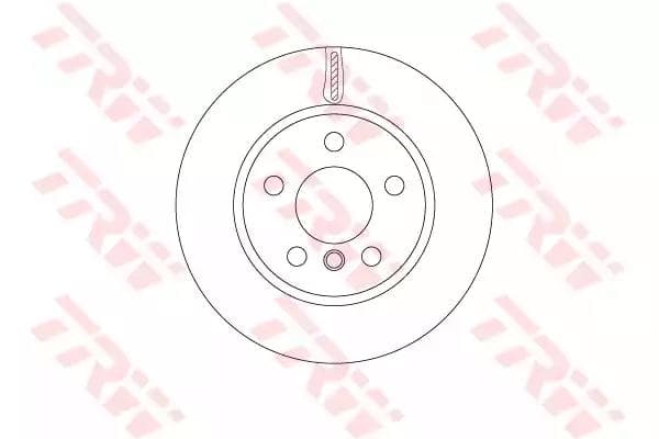 DF6799 TRW Тормозной диск
