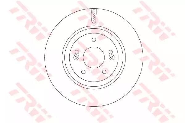 DF7592 TRW Гальмівний диск