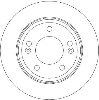 DF6937 TRW Гальмівний диск