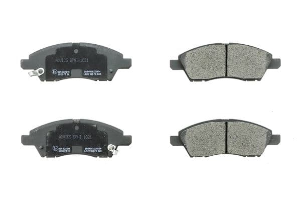 bpni1021 Aisin Тормозные колодки для Nissan Note