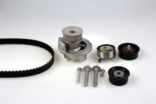 PK03272 Hepu Комплект ременя ГРМ + помпа