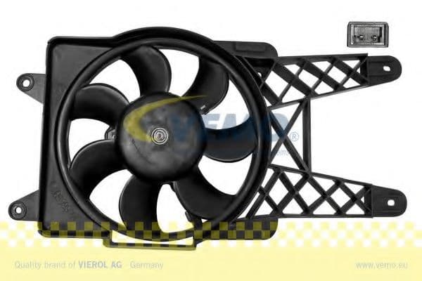 V24-01-1213 Vemo Вентилятор системи охолодження двигуна для Fiat Seicento