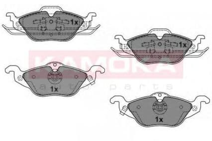 JQ1012586 Kamoka Гальмівні колодки