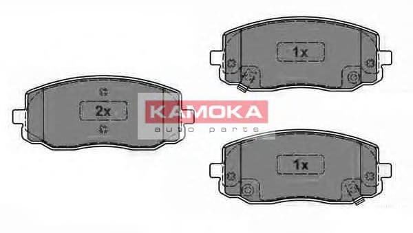 JQ1013566 Kamoka Гальмівні колодки