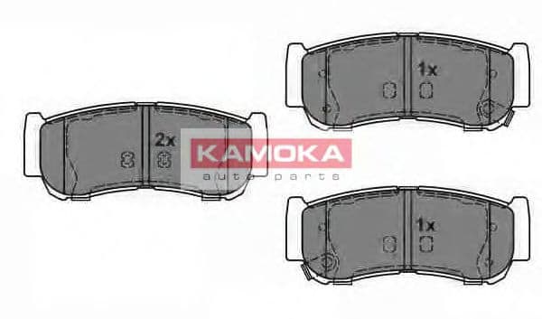 JQ1013820 Kamoka Гальмівні колодки